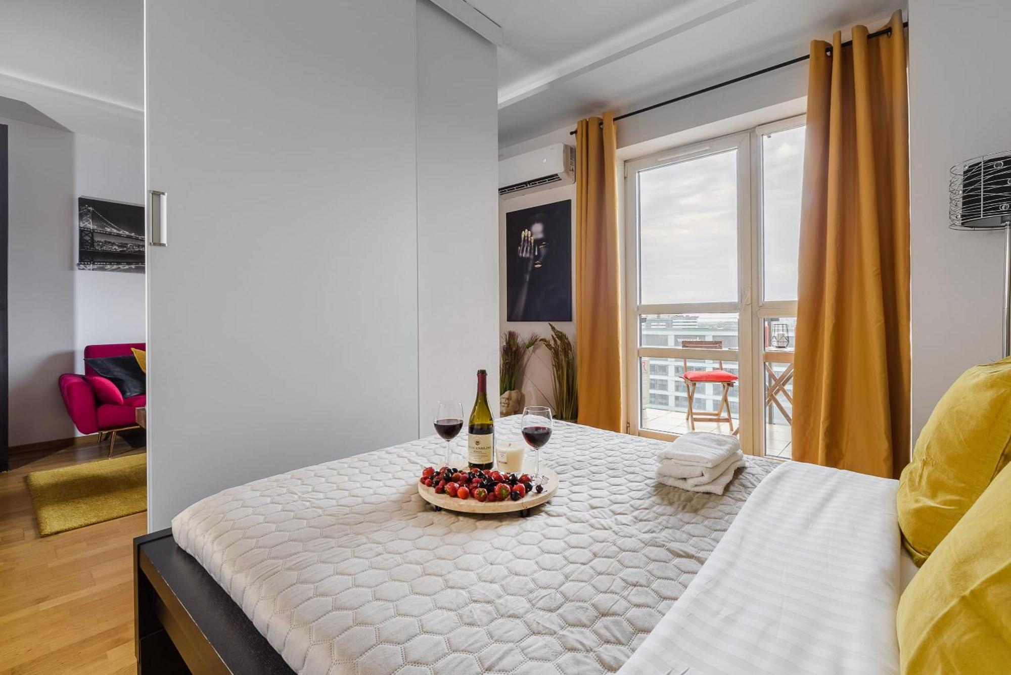 Lumina Apart With Balcony Platinum Tower Warszawa Zewnętrze zdjęcie