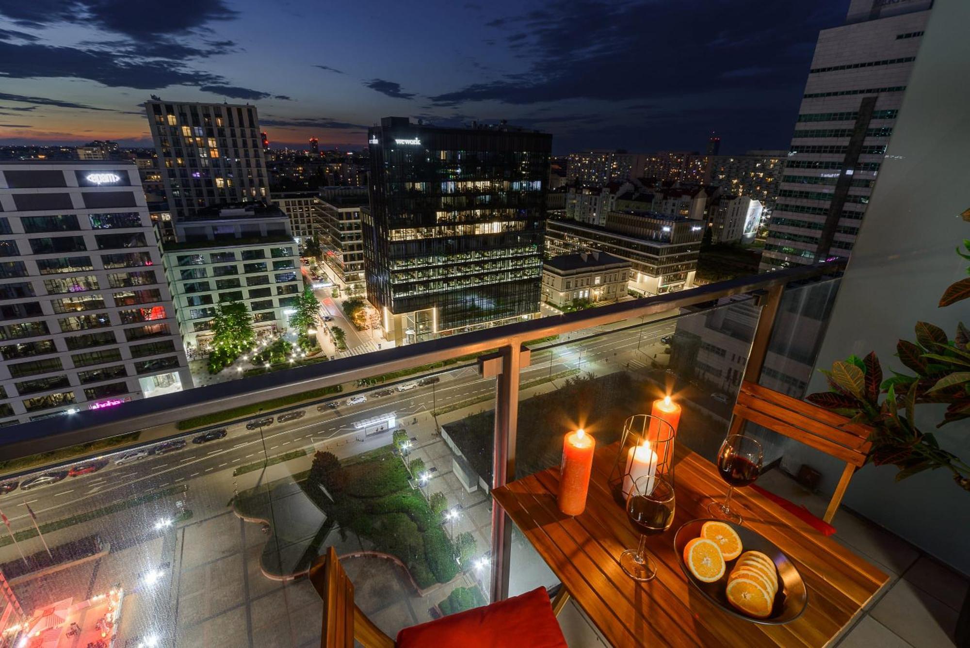 Lumina Apart With Balcony Platinum Tower Warszawa Zewnętrze zdjęcie