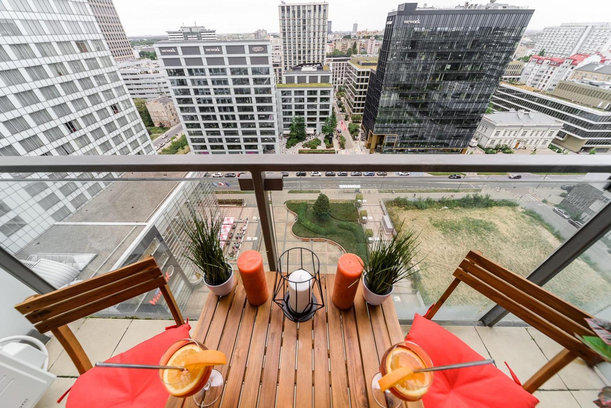 Lumina Apart With Balcony Platinum Tower Warszawa Zewnętrze zdjęcie
