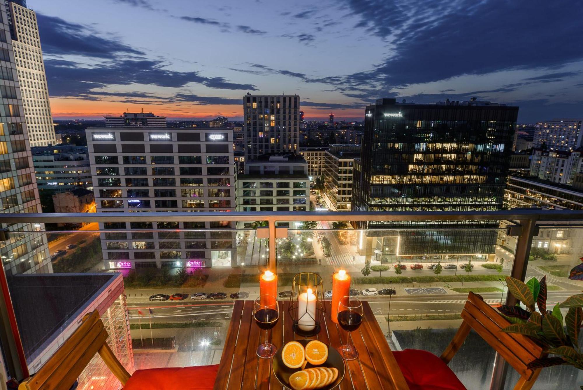 Lumina Apart With Balcony Platinum Tower Warszawa Zewnętrze zdjęcie